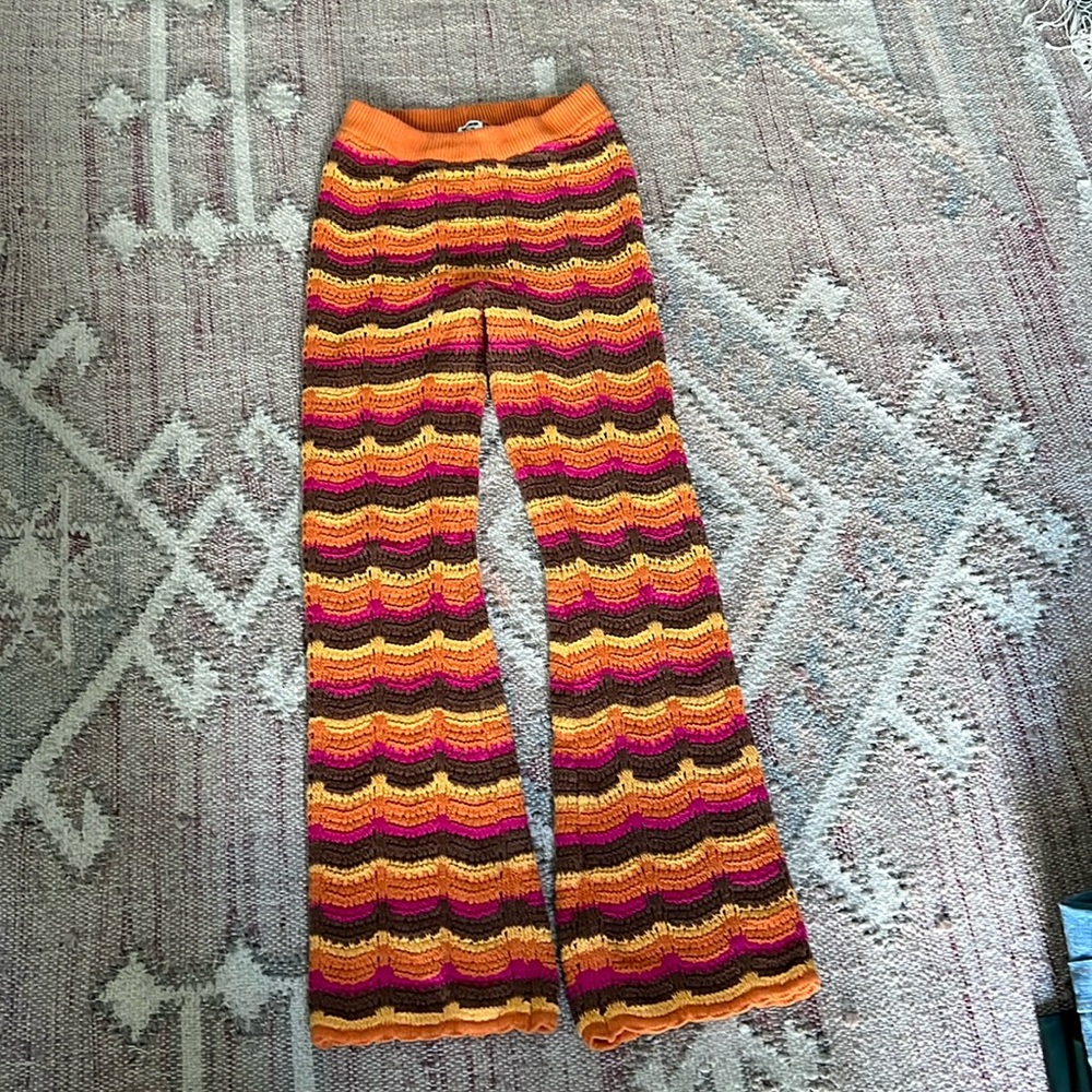 Crocheted pants